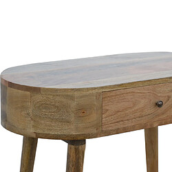 Artisan Furniture Console en bois massif Albion chêne avec 1 tiroir, mobilier d'entrée, console pas cher