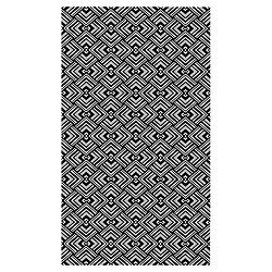 Alter Tapis de salle de bain, 100% Made in Italy, Tapis antitache avec impression numérique, Tapis antidérapant et lavable, Modèle optique - Georgia, 120x70 cm