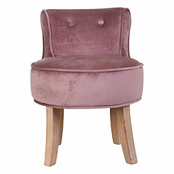 Avis Banquette Alexandra House Living Rose Velours Caoutchouc 46 x 58 x 45 cm