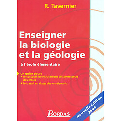 Enseigner la biologie et la géologie à l'école élémentaire - Occasion