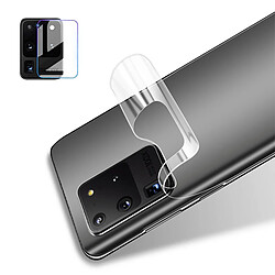 PHONECARE Kit Film Hydrogel Full Coque Arrière + Avant + Film Caméra Arrière pour Samsung Galaxy M51