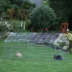 Kerbl Enclos extérieur pour petits animaux avec barrière de séparation