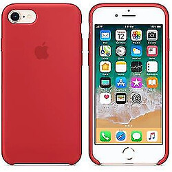 Universal Étui en silicone rouge Apple pour iPhone 7 et iPhone 8