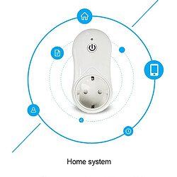 Acheter Wewoo Prise Connectée 16A 2,4 GHz Alexa WiFi Contrôle Smart Timer de courant à la maison, AC 100-240 V, UE Plug