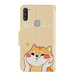 Etui en PU impression de motifs animal de dessin animé pour votre Samsung Galaxy M11