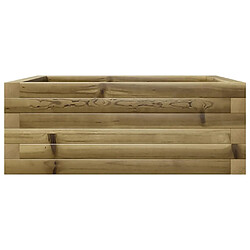 Acheter vidaXL Jardinière 60x60x23 cm bois de pin imprégné