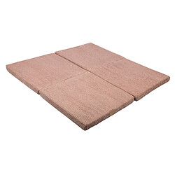 MeowBaby Tapis de Jeu Carré pour Enfants - pour Chambre, Aesthetic, Rose