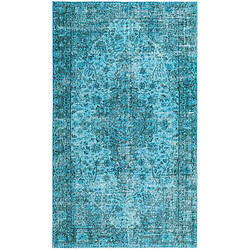 Vidal Tapis de laine 272x160 turquoise Ultra Vintage 