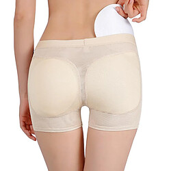 Acheter Femmes Rembourré Bum Pants Butt Lifter Panty Body Enhancer Underwear Beige L