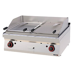 Grill pierre de lave double 40 - Casselin