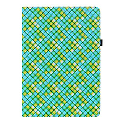 Etui en PU texture tissée multicolore vert pour votre Huawei MatePad 11 (2021)