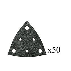 Fein Jeu de 50 triangles abrasifs perforés Grain 180