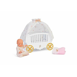 Lit de poupée Famosa Barriguitas Luxury Baby Cradle Réaliste (34 x 12 x 32 cm)