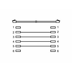 Avis Wentronic Câble modulaire 4 broches 15 m Noir (Import Allemagne)