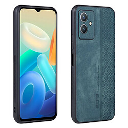 Coque en TPU + PU AZNS anti-rayures pour votre Vivo Y33s 5G/Y33e 5G - vert