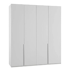 Inside 75 Armoire 4 portes WILMA 180 cm blanche