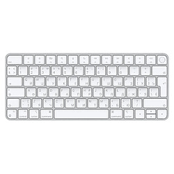 Apple Magic clavier USB + Bluetooth Russe Aluminium, Blanc