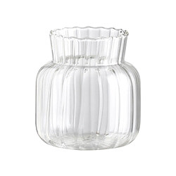 Verre de cristal fleur vase transparent vases