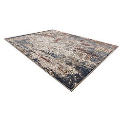 Avis RUGSX Tapis NAIN Ornement vintage 7700 51922 beige bleu foncé terre cuite 240x340 cm