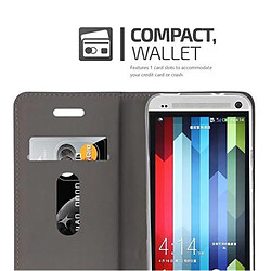 Avis Cadorabo Coque HTC ONE M7 Etui en Gris