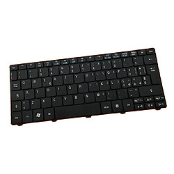 Clavier d\'ordinateur portable sans fil noirs