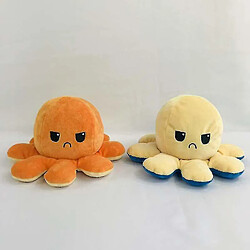 Universal Douple flip double face, Animaux en peluche réversibles doux / bleu