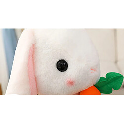 Universal 22 cm peluche mignonne peluche lapin peluche lapin enfant oreiller poupée cadeau d'anniversaire créatif enfant bébé accompagné d'un jouet de couchage | Peluche animaux