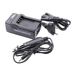 Vhbw Chargeur secteur avec adaptateur secteur et allume-cigare pour TOSHIBA, batterie D-Li88 Li 88