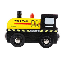 Wagon de train magnétique en bois pour accessoires de trains jouets Bumblebee