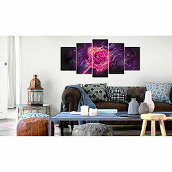 Paris Prix Tableau Imprimé Flames of Rose 100 x 200 cm