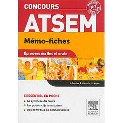 Mémo-fiches concours ATSEM : épreuves écrites et orale