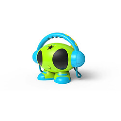 Bigben Interactive Lecteur bleu vert jaune MP3 USB avec enregistreur vocal 2 micros