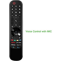 SANAG Mr22Gn Akb76040002 Telecommande Vocale De Remplacement An-Mr22Gn Fit For Lg 2022 Oled Qned Uhd 4K 8K Smart Tv