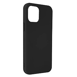 Avizar Coque iPhone 13 Mini Soft-touch Silicone Semi-rigide Noir