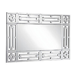 Vente-Unique Miroir mural en inox - L. 120 x H. 80 cm- LOAYE pas cher