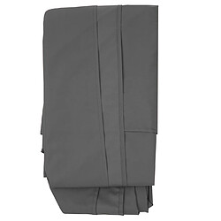 Avis Mendler Enveloppe pour parasol gastronomie HWC-D20, enveloppe de rechange, 5x5m (Ø7,2m) polyester ~ anthracite