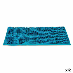 Berilo Tapis de bain 40 x 60 cm Bleu Turquoise (12 Unités)