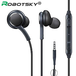 GUPBOO Écouteurs intra-auriculaires IG955 avec microphone, 3,5 mm