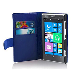 Cadorabo Coque Nokia Lumia 1020 Etui en Bleu