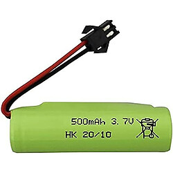 1 pièce 3.7V 500mah batterie au lithium pour DE35 DE38 DE40 DE50 TB202 TB201 TM201 TM202 TC141 DE44 DE55 TS201 TD202 TD161 Double Face Rouleau Stunt RC Voiture