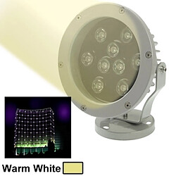 Wewoo Projecteur LED blanc 9W / 720LM de haute qualité en aluminium moulé sous pression chaud lumière lampe de