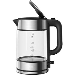 Bouilloire électrique en verre Xiaomi Bouilloire électrique 2200W - Capacité 1,7 L - Verre borosilicate - Filtre amovible - Chauffage uniforme de l'eau