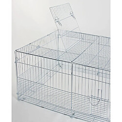 Avis Kerbl Enclos pour petits animaux avec barrière de fuite 144x112x60 cm