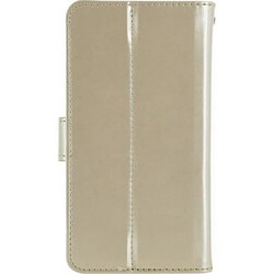 Folio Wallet Universel L avec languette de fermeture Or Bigben