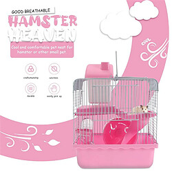 Universal Hamster à deux étages Home Pet Cage Durable Hamster Cage Hamster Box | Cage