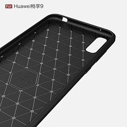 Acheter Wewoo Coque en TPU antichoc fibre de carbone brossée pour HuEnjoy 9 (noir)