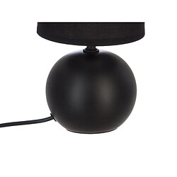 Atmosphera, Createur D'Interieur Lampe de chevet boule - Noir mat - Atmosphera