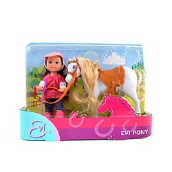 Smoby EVI ET PONEY 12 CM - Modèle Aléatoire - Livraison à l'unité