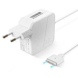 Avizar Chargeur secteur MagSafe 2 60W MacBook Pro Retina 13'' Rapide Sécurisée Blanc