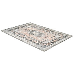 Vente-Unique Tapis oriental vintage - 160 x 230 cm - Rose et gris - SURATE